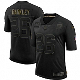 Nike Giants 26 Saquon Barkley Black 2020 Salute To Service Limited Jersey Dyin,baseball caps,new era cap wholesale,wholesale hats